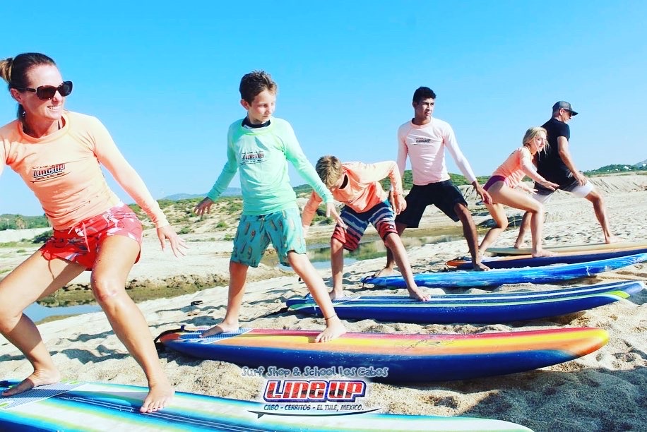 Cabo surf lesson for biginners and advanced surfer
